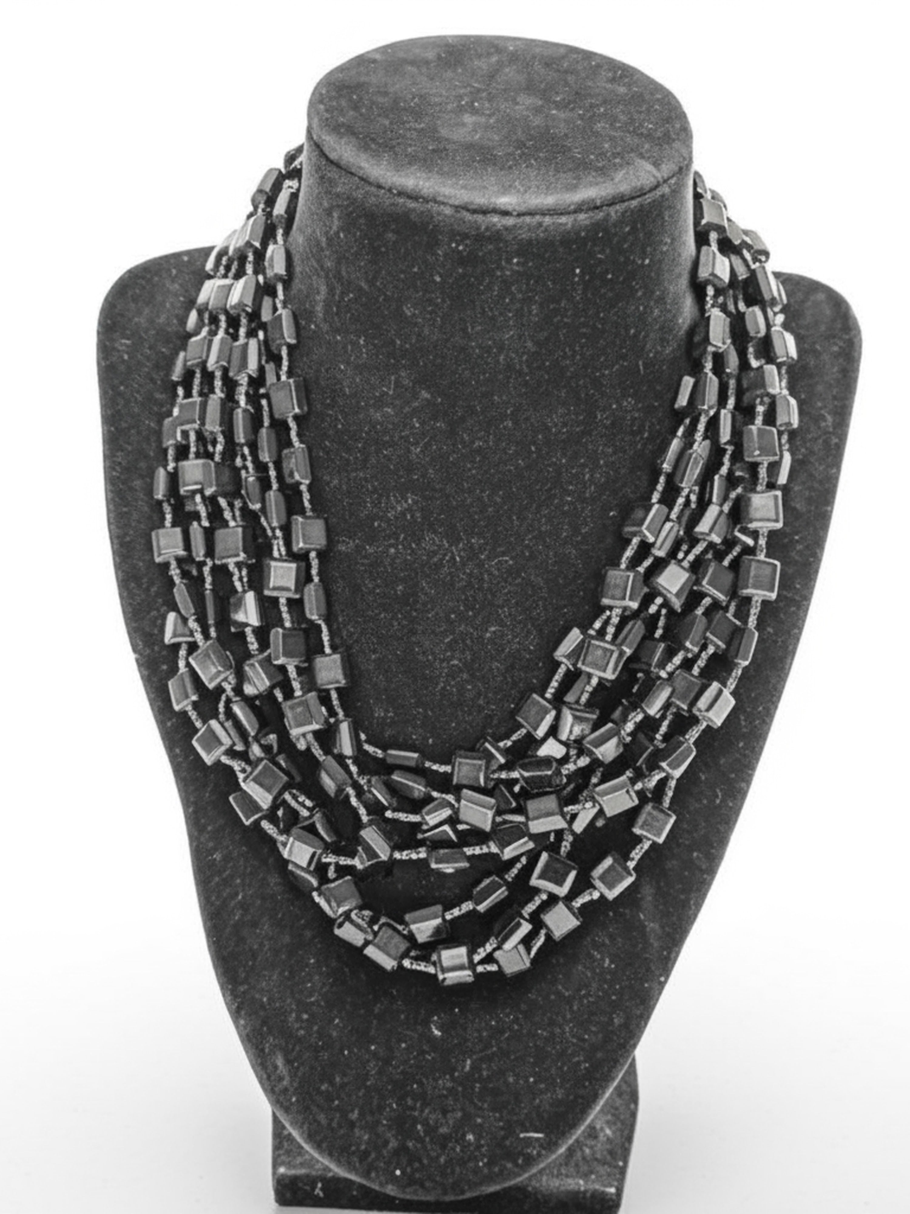 Mid Century French Jet Necklace