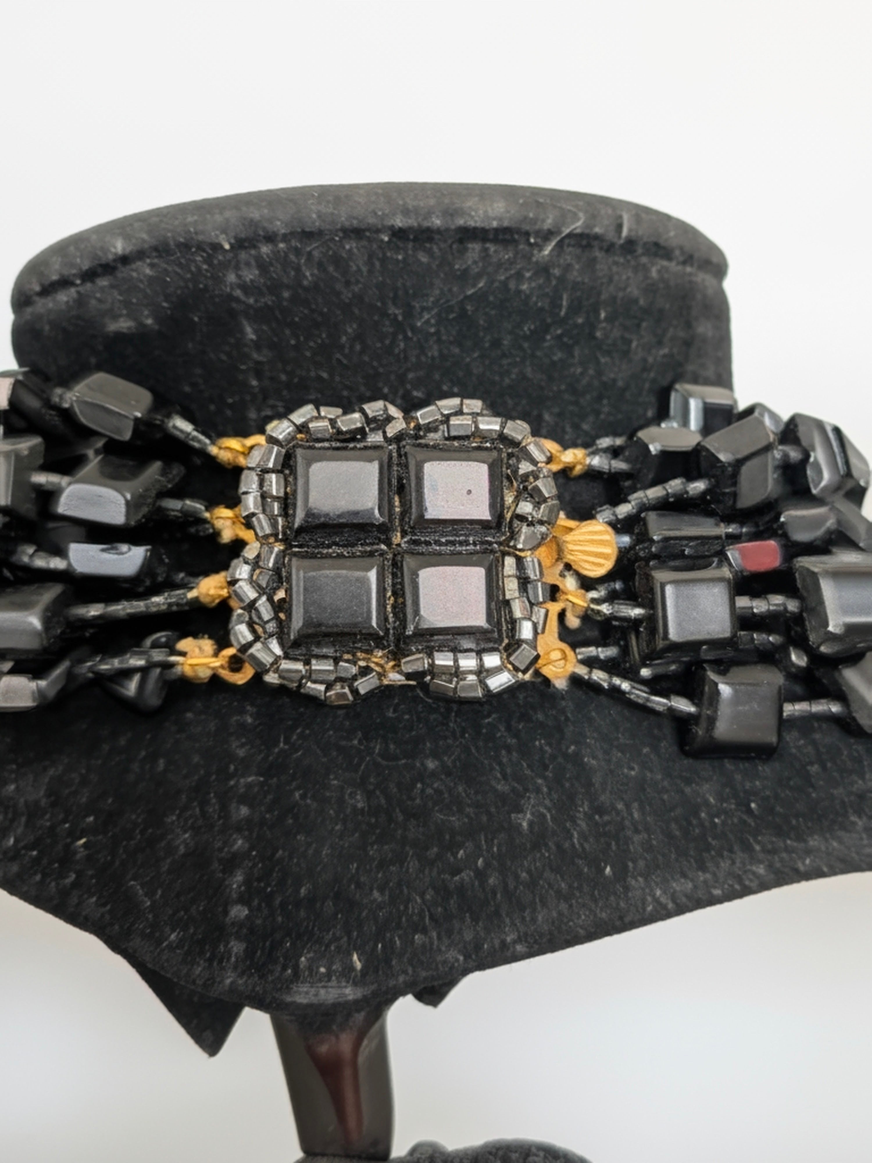 Mid Century French Jet Necklace