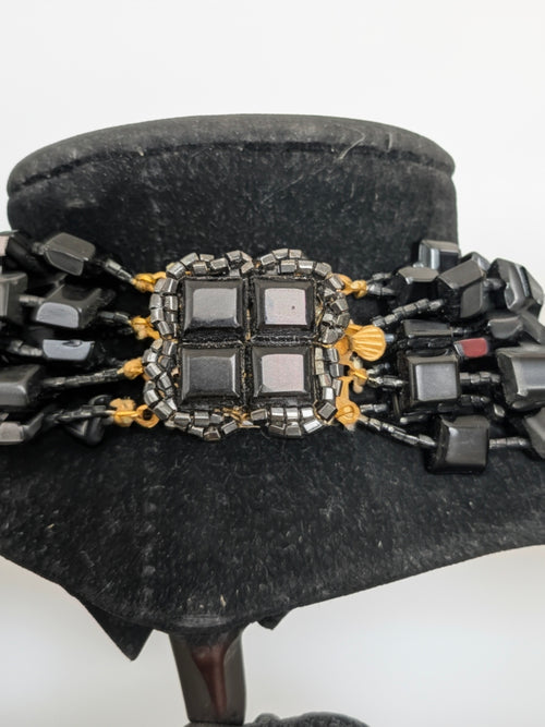 Mid Century French Jet Necklace